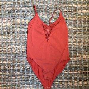 VICTORIA SECRET: PINK mesh body suit size medium